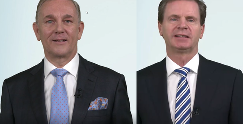 Video-Statement von CEO Peter Oswald und CFO Franz Hiesinger